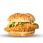 Single Chicken Fillet Burger 