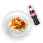Kids 5 Chicken Nugget, Fries & Drink 