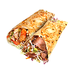 Mix Chicken Shawarma & Lamb Doner Wrap 
